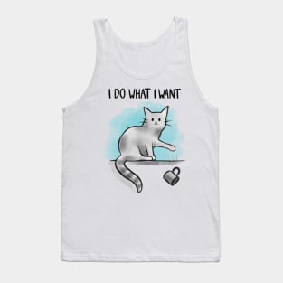 I Do What I Want Tank Top